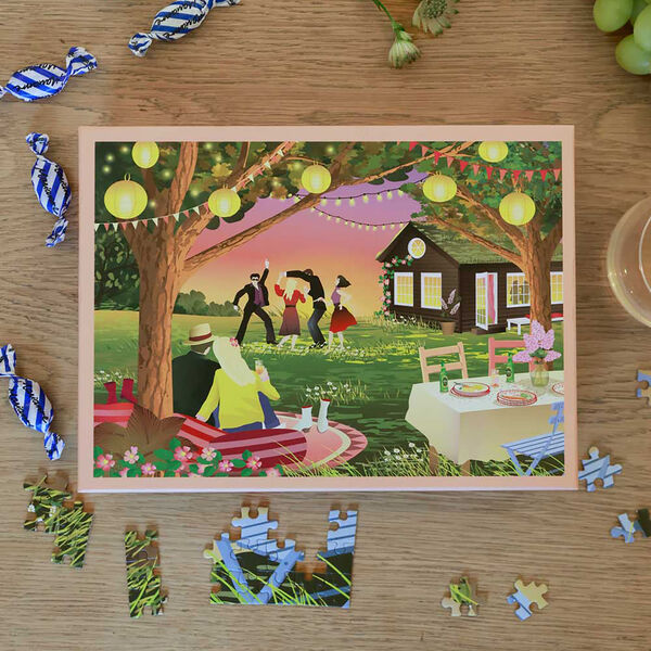 Garden Party Puzzle 1000 pieces, ViSSEVASSE