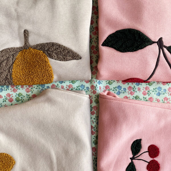 Lou Terry Sweat Pants, oxford tan, Konges Sløjd