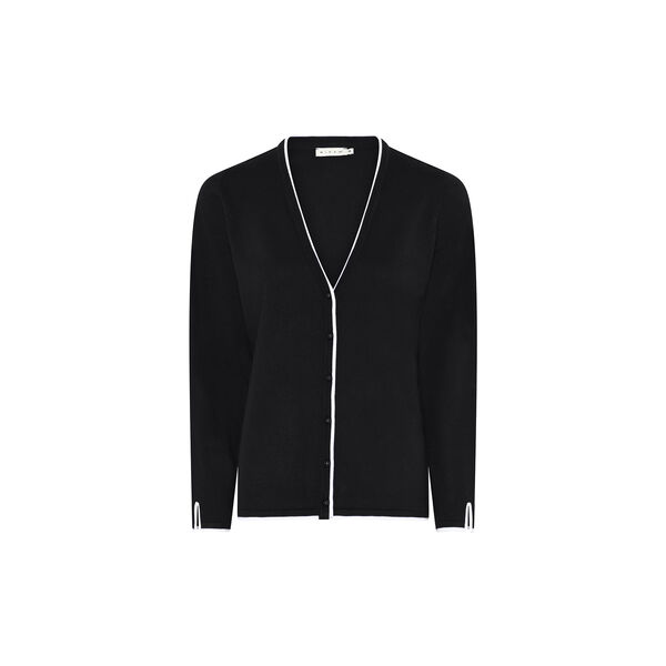 Basic Viscose Knit with Edge, black Basic Viscose Knit with Edge, black, Micha