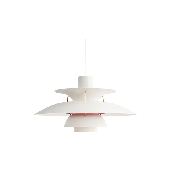 PH 5 Pendant, white modern, Louis Poulsen