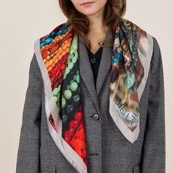 BEADS Scarf, red multi, Bella Ballou