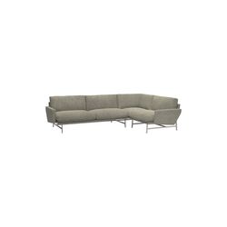 Lissoni™ PL114 Right Sofa, Moss 0015, Fritz Hansen