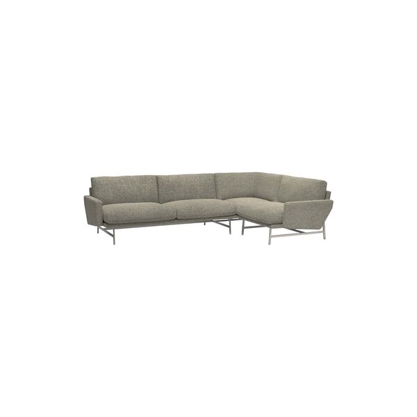 Lissoni™ PL114 Right Sofa, Moss 0015, Fritz Hansen