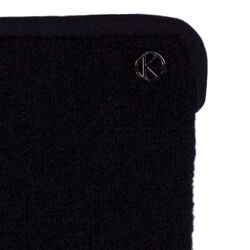 Sasha Knitted Gloves, black, Kessler