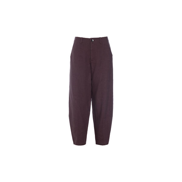 Lazy linen pants, raisin, BITTE KAI RAND