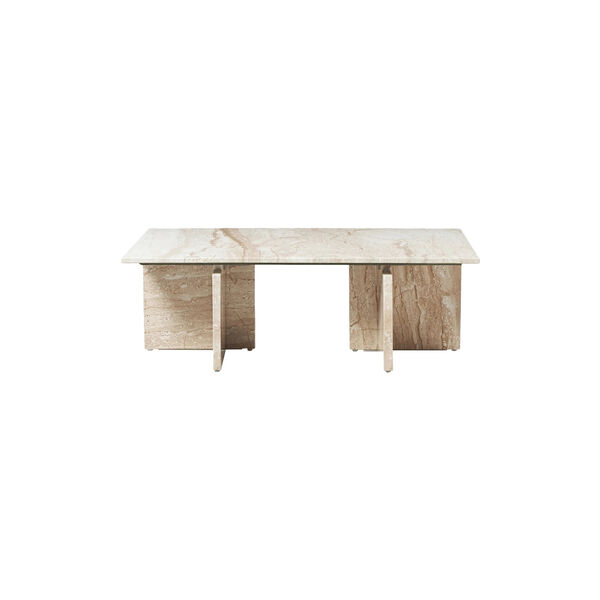 Marisa Coffee Table, travertine beige Marisa Coffee Table, travertine beige, Westwing Collection