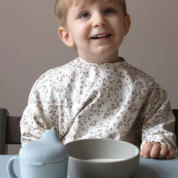 Sleeved Bib, lierre, Cam Cam Copenhagen