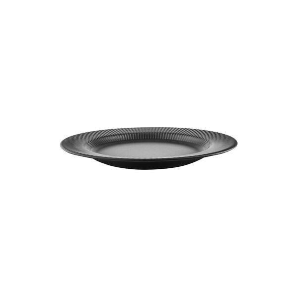 Legio Nova Dinner plate 25 cm, black, Eva Trio