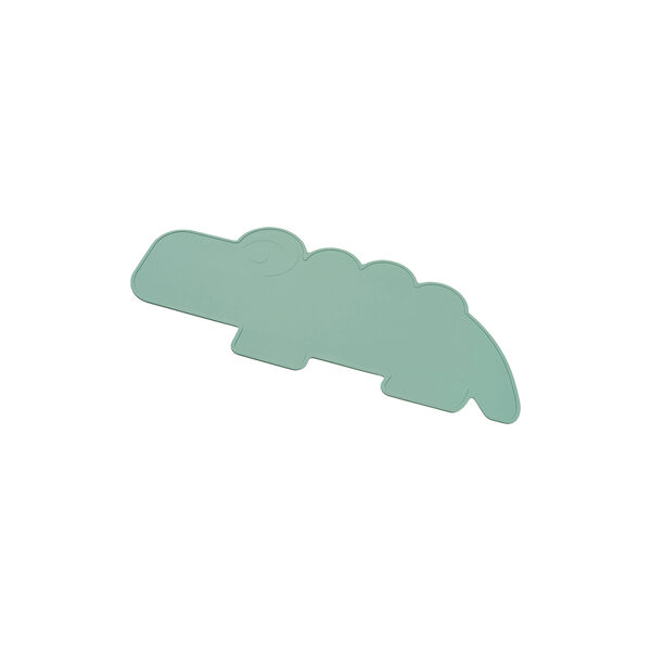 Croco Silicone Placemat, green, Done by Deer