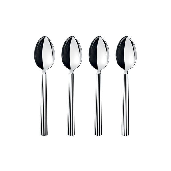 Bernadotte Dessert Spoon 4 pcs, Georg Jensen