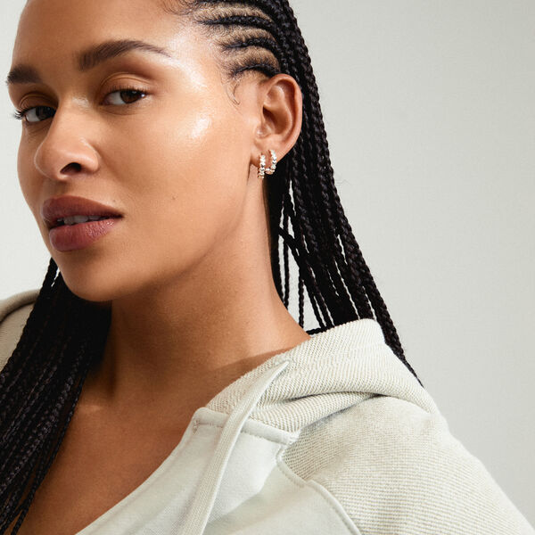 MAEVE Earrings, silver plated, Pilgrim