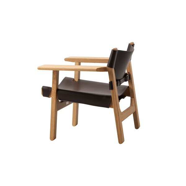 2226 Spanish Chair, dark brown/oiled oak, Fredericia Furniture