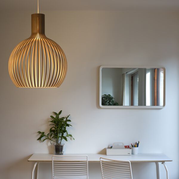 Octo 4240 Pendant, walnut, Secto Design