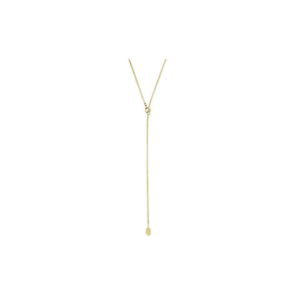 Leona Y-necklace, gold plated, Pure by Nat