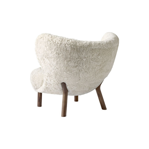 Little Petra VB1 Lounge Chair, Moonlight/oiled walnut, &Tradition