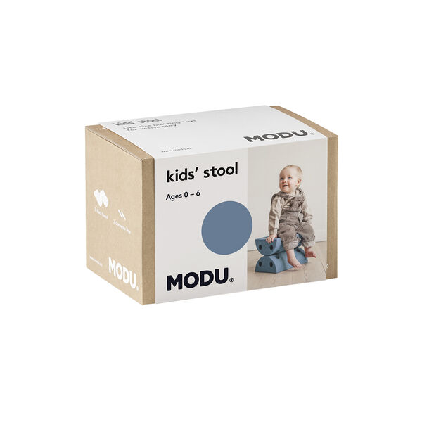 Kids Stool, deep blue/sky blue, MODU