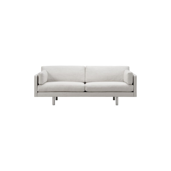 EJ220 100 2-seater Sofa 100 cm Cushions, Quill 7757/10, Fredericia Furniture