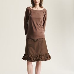 Fukkura Skirt | Chestnut, BITTE KAI RAND