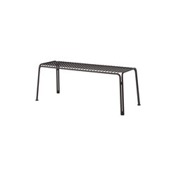 Thorvald SC112 Outdoor Bench, warm black, &Tradition