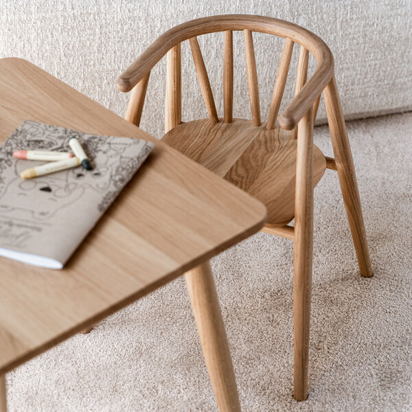 Storm Kid's Chair, oak Storm Kid's Chair, oak, OAKLINGS