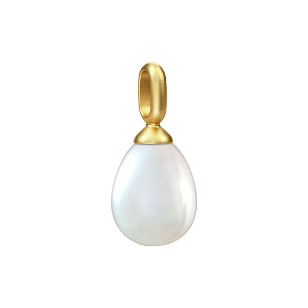 Afrodite Pendant, gold/white pearl, Julie Sandlau