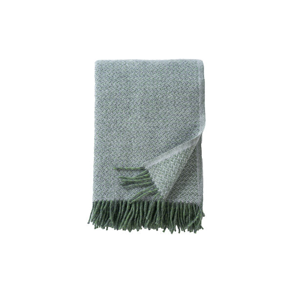 Vito Throw, green, Klippan Yllefabrik