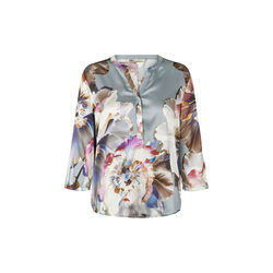 Silky Bali blouse, metal grey, PBO