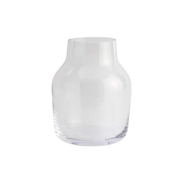 Silent Vase, clear, Muuto