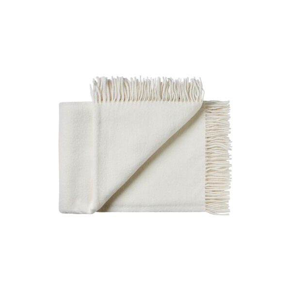 Samsø Throw, 00100 white, Silkeborg Uldspinderi