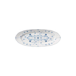 Blue Fluted Plain Dish 60 cm, Royal Copenhagen
