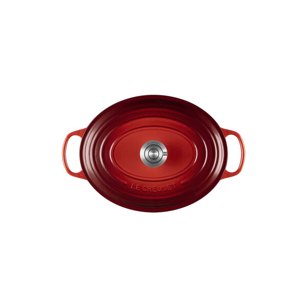 Signature Oval Cocotte | 31 cm | Cerise, Le Creuset