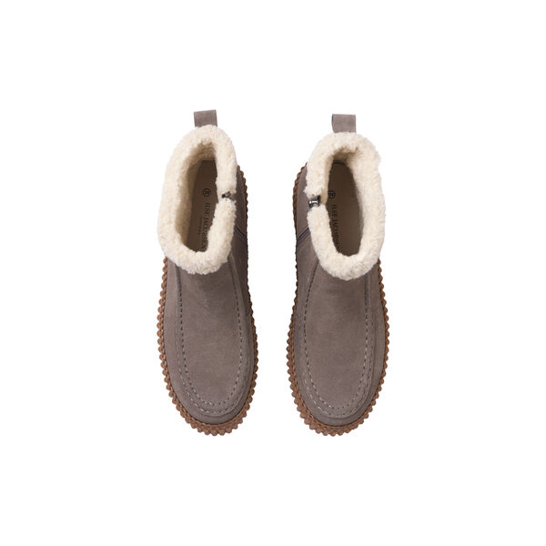 Suede Boots With Shearling, falcon clay, Ilse Jacobsen Hornb&aelig;k