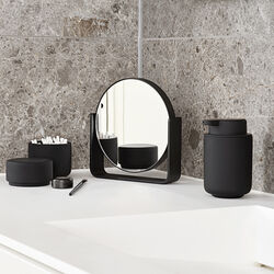 Table Mirror with 5x magnification ume, black, Zone Denmark