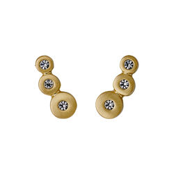 Bella Earrings, gold, Pilgrim