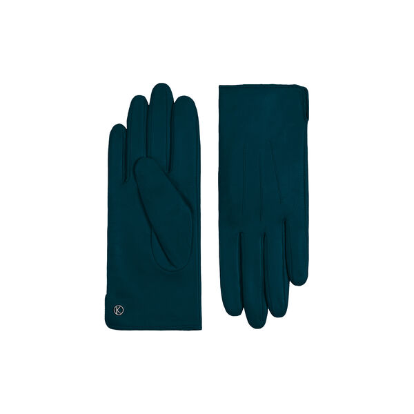 Carla Leather Gloves, teal, Kessler