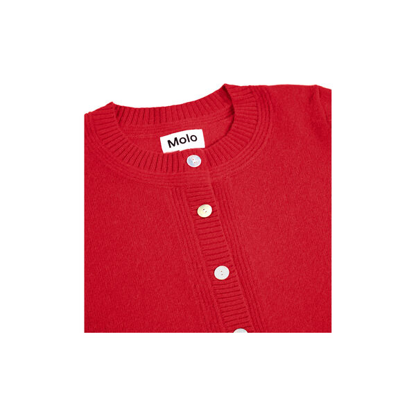 Giovanna Cardigan, ruby red, Molo
