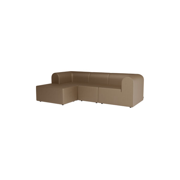 Paradigm 3 Seater Sofa with Pouf, Hallingdal 220, Montana Furniture
