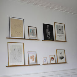 Gallery Shelf, oak, MOEBE