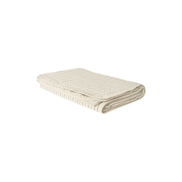 Faye Bedspread, ivory stripe Faye Bedspread, ivory stripe, Studio Feder