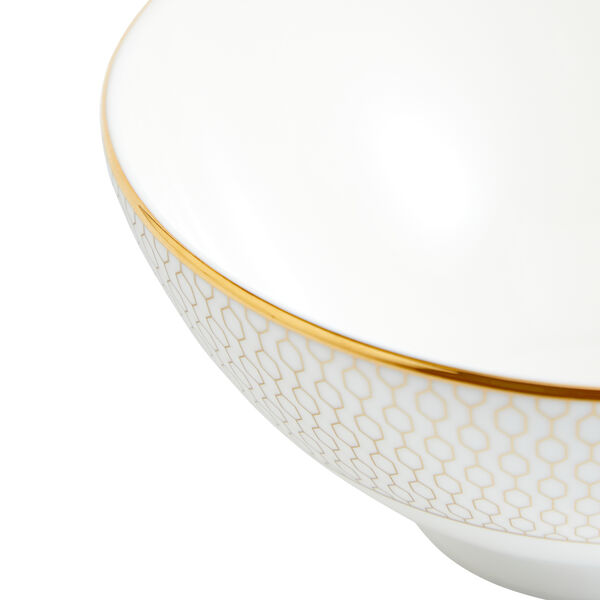 Gio Gold Rice Bowl, gold/white, Wedgwood