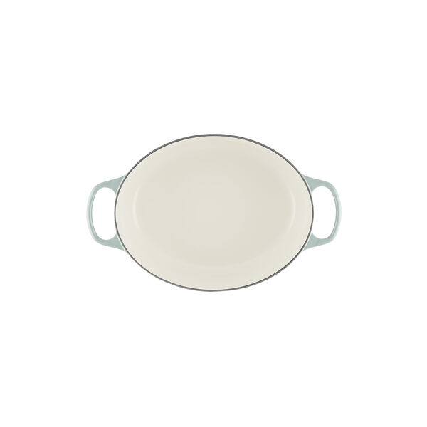 Signature cast iron oval casserole &Oslash; 31 cm, sea salt, Le Creuset