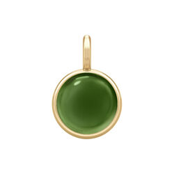 Prime Pendant, gold/moss green, Julie Sandlau