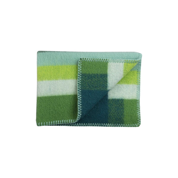 MIKKEL Baby Size Throw, green, R&oslash;ros Tweed