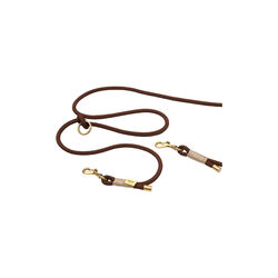 Adjustable and soft line puppy, espresso brown, Drew's Dogwear