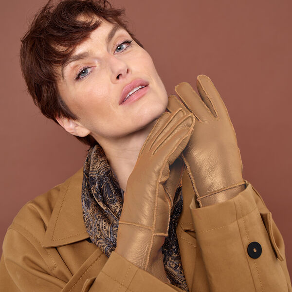 IGLO Gloves, camel, Bella Ballou