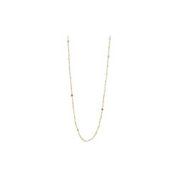 Necklace With Gemstones, gold-plated/multi, Pure by Nat