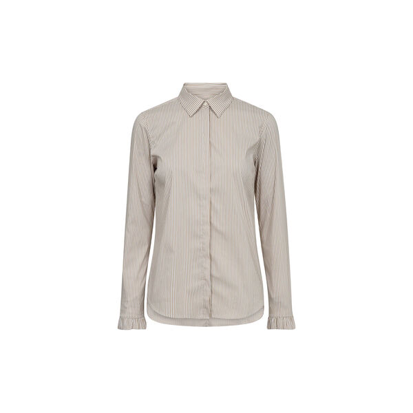MMMattie Flip Stripe Shirt, safari, MOS MOSH