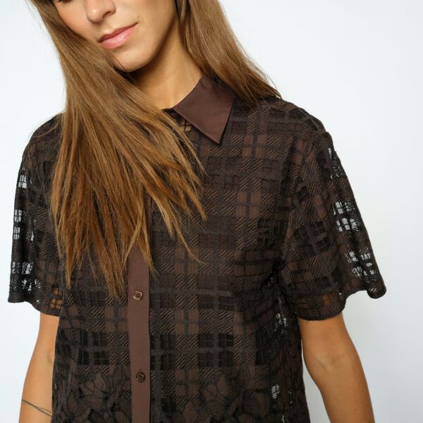MMLia Checko SS Lace Shirt, delicioso, MOS MOSH