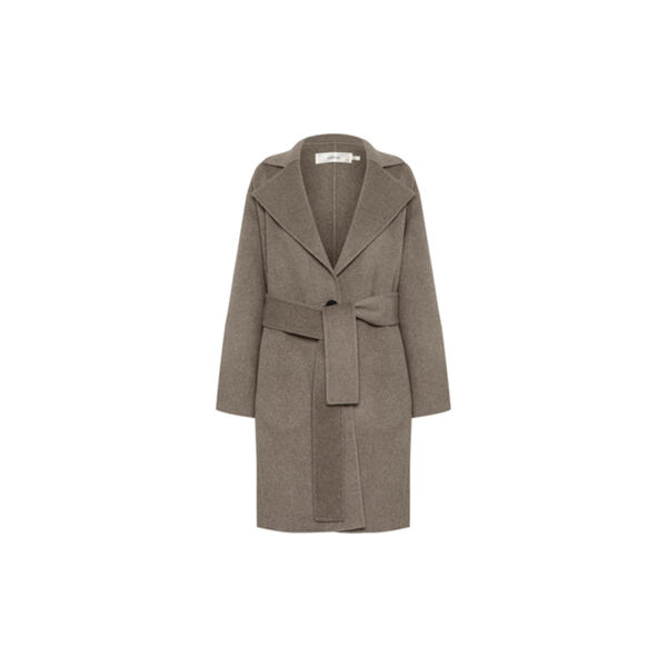 YillaIW Coat, sandy grey melange YillaIW Coat, sandy grey melange, InWear