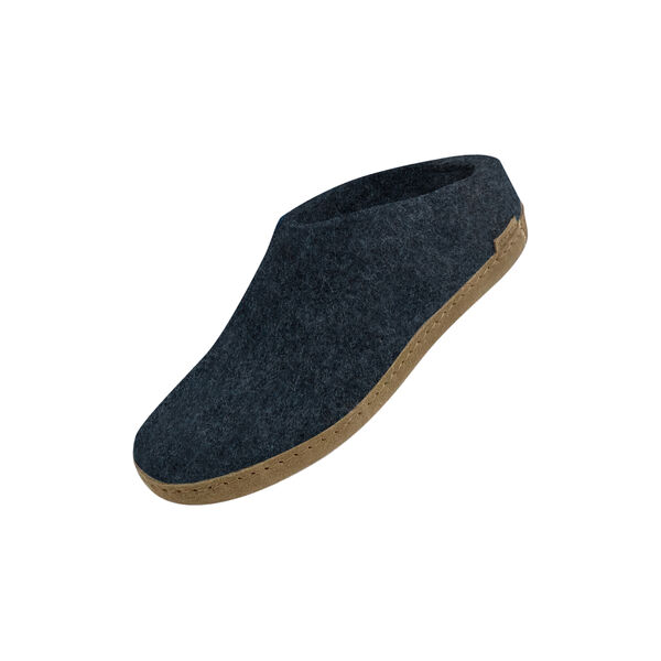 Felt Slippers, denim Felt Slippers, denim, Glerups